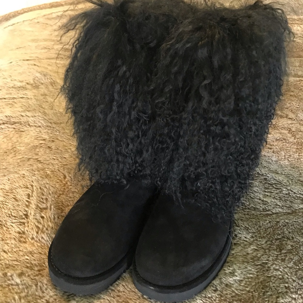 NEW Ugg Mongolian Wool Boot